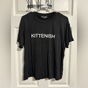 Kittenish Midnight Tee